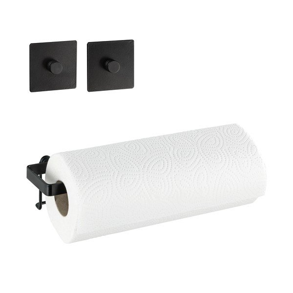 Crni držač za kuhinjske ručnike Wenko Turbo-Loc® Gala širine 30,6 cm-image-4