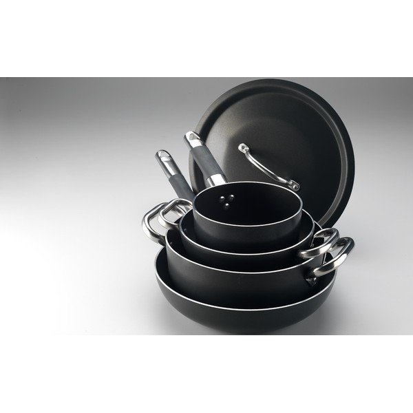Aluminij redigit s ne-stick površinskim pentolom agnelli al crno, Ø 16 cm-image-3