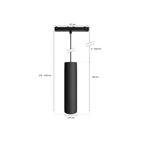LED viseća svjetiljka 5 W Perifo – Philips Hue-image-1