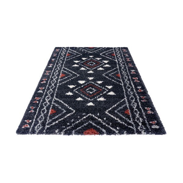 Crni tepih metvice hurley, 80 x 150 cm-image-2