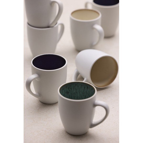 Bijela/zelena keramička šalica 300 ml Gastro White/Green – Bitz-image-1