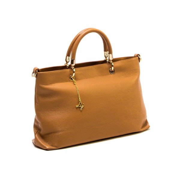 Kožna torbica Luisa Vannini 1131 Cognac-image-1