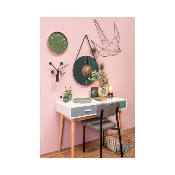 Zeleno-sivi konzolni stol s 2 ladice Leitmotiv Neat-image-2