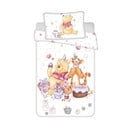 Bijela pamučna dječja posteljina za dječji krevetić 100x135 cm WTP "Birthday party" – Jerry Fabrics