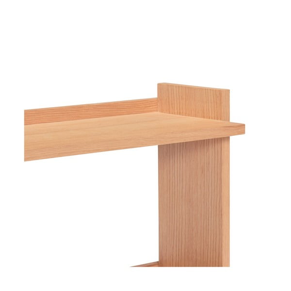 Polica s više razina u dekoru hrasta u prirodnoj boji 100 cm Forma – Hübsch-image-4