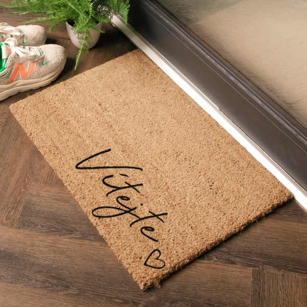 Otirač od kokosovih vlakana 40x60 cm Vítejte – Artsy Doormats-image-1