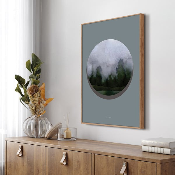 Slika 50x70 cm Water Circle - Malerifabrikken-image-1