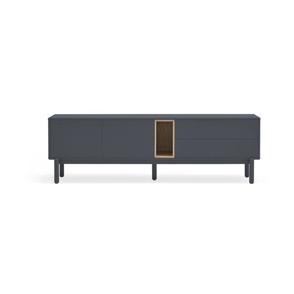 Tamno sivi TV stol 180x56 cm Corvo - Teulat