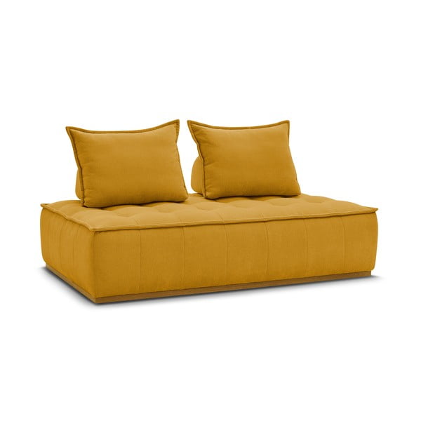 Senf žuta sofa od šenila 175 cm Elisa – Bobochic Paris-image-3