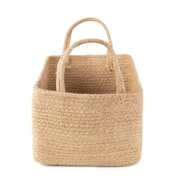 Košara za pohranu od jute Compactor, 29 x 20 cm-image-2