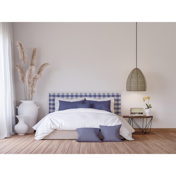 Plavo tapecirano uzglavlje 165x52 cm Billie - Really Nice Things-image-1