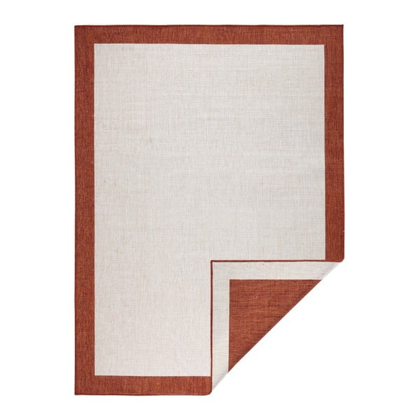Krem-crveni vanjski tepih NORTHRUGS Panama, 160 x 230 cm
