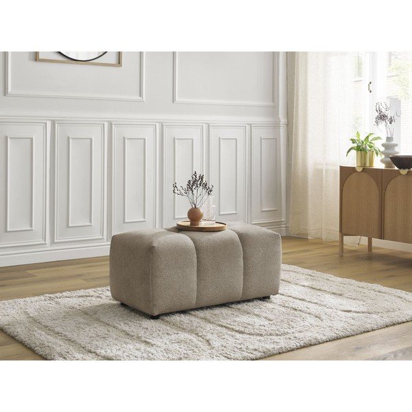 Bež tabure od šenila Roxelane – Bobochic Paris-image-4