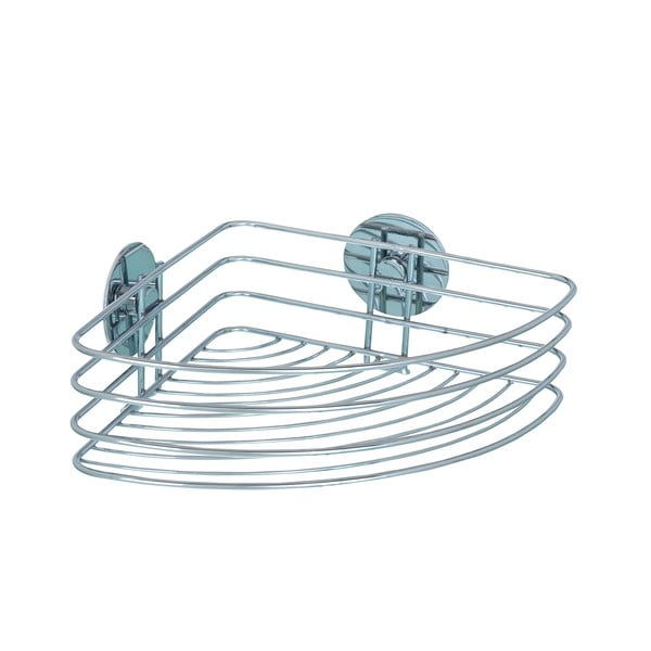 Samodržeća kutna polica Wenko Turbo-Loc, 20 x 26,5 cm-image-1