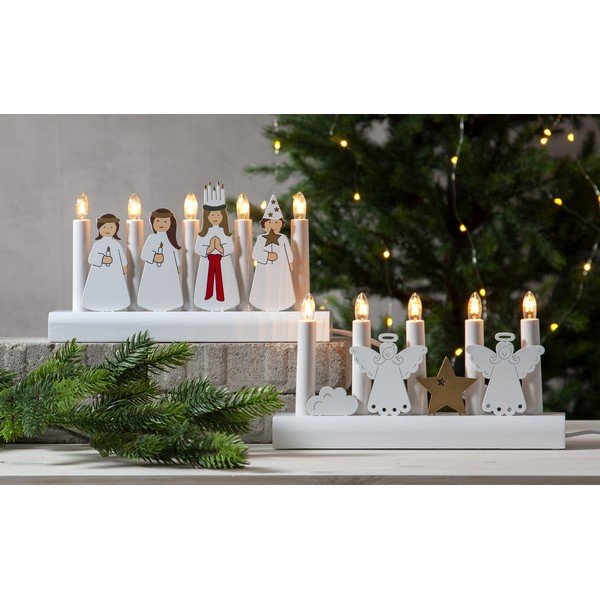 LED svijećnjak s utikačem (visina 15 cm) Julia – Star Trading-image-1