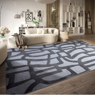Tamno plavi tepih od recikliranih vlakna 160x230 cm Therese – Villeroy&Boch