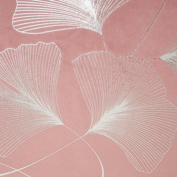 Ukrasni jastuk od samta 45x45 cm Ginkgo Mauve – Casa Selección-image-1
