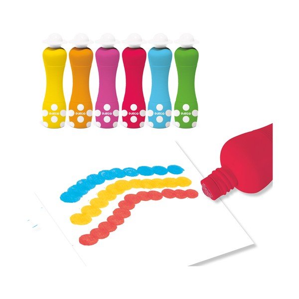 Set od 6 boja s aplikatorom Djeco-image-1