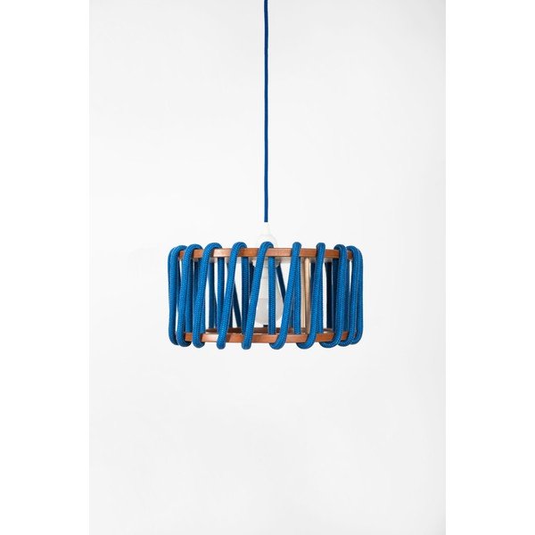 Plava stropna lampa EMKO Macaron, ø30 cm-image-1