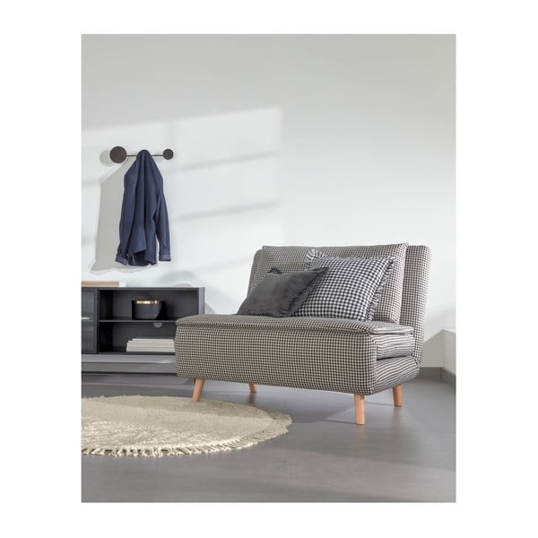 Crna metalna zidna vješalica Kave Home Vianela, 41 x 10 cm-image-3