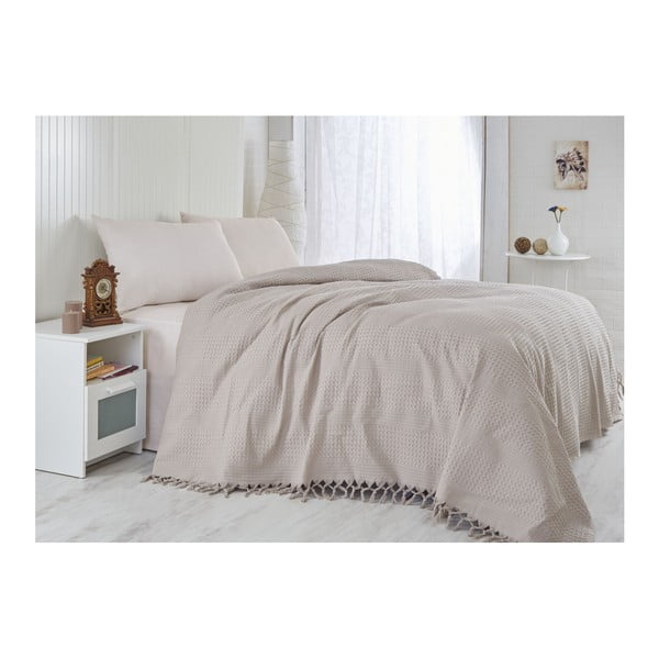 Lagani prekrivač preko kreveta Fellia za jednu osobu, 180 x 240 cm