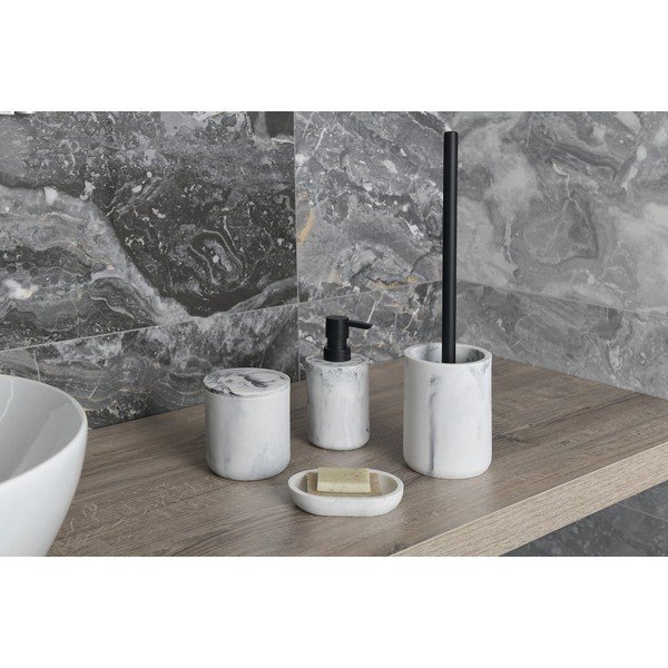 Crno-bijela WC četka Sapho Bianco-image-2