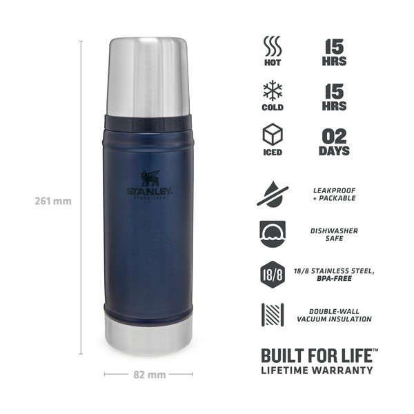 Plava termosica sa šalicom 470 ml – Stanley-image-3