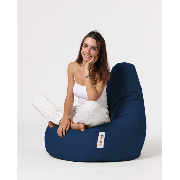 Tamno plava vrtna vreća za sjedenje Drop – Floriane Garden-image-1