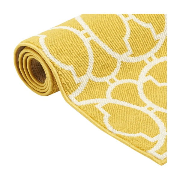 Žuti vanjski tepih Floorita Interlaced, 160 x 230 cm-image-2