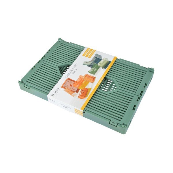 Svijetlo zelena plastična kutija za pohranu 30x20x11.5 cm – Homéa-image-2