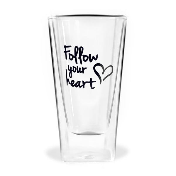 Dvostruko staklo Vialli Design Follow Your Heart, 300 ml