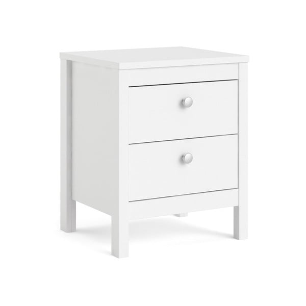 Bijeli noćni ormarić Madrid - Tvilum-image-4