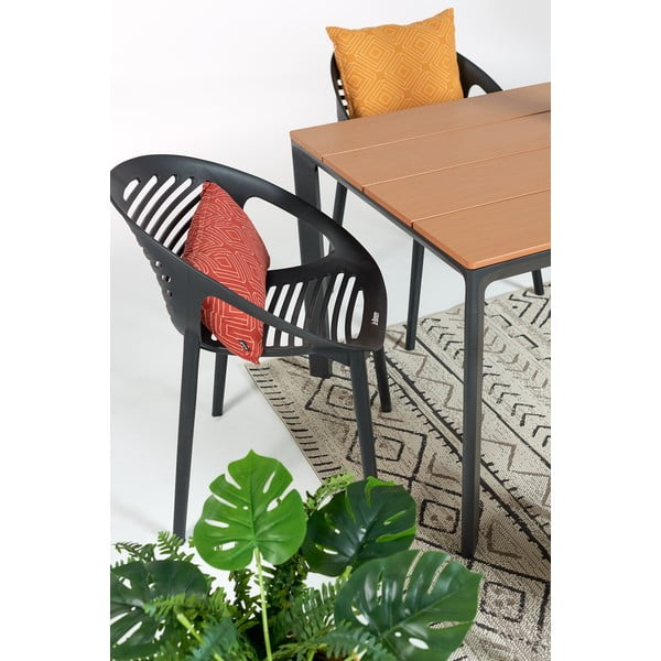 Crna vrtna stolica Bonami Essentials Joanna-image-1