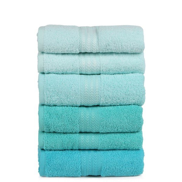 Set od 4 ručnika Rainbow Water, 70 x 140 cm-image-1