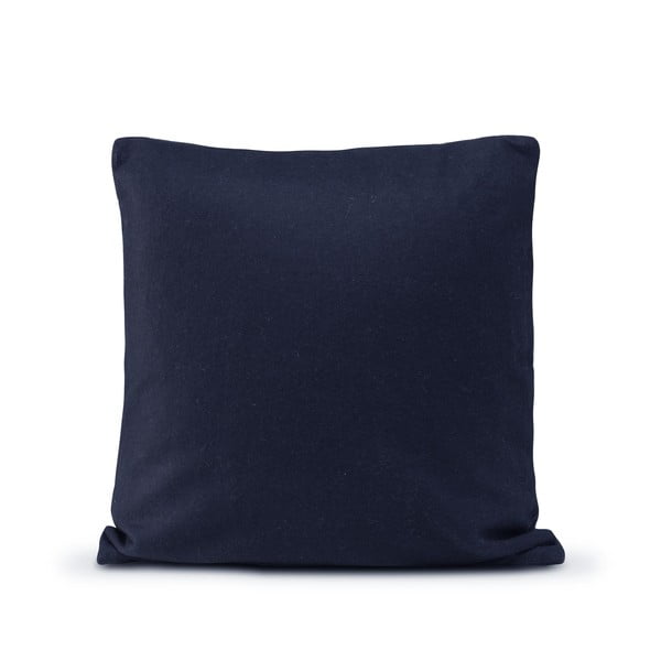 Tamnoplava vunena navlaka za jastuk HF Living Felt Navy, 50 x 50 cm