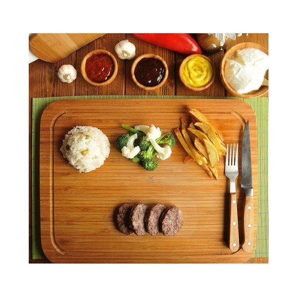 Daska za rezanje od bambusa Bambum Talau, 30 x 20 cm-image-2