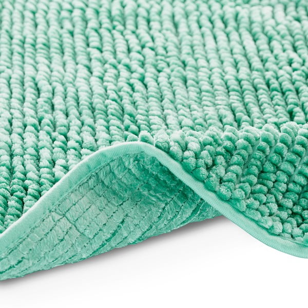 Tirkizna prostirka za kupaonicu AmeliaHome Bati, 70 x 120 cm-image-2