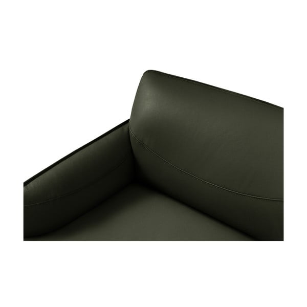 Zelena kožna sofa Windsor & Co Sofas Neso, 175 x 90 cm-image-1