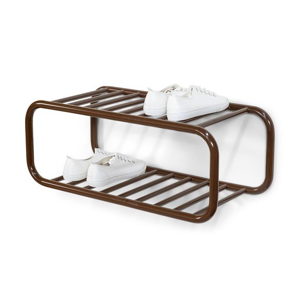 Tamno smeđi metalni viseći ormarić za cipele 72x28x35 cm Retro – Spinder Design-image-3