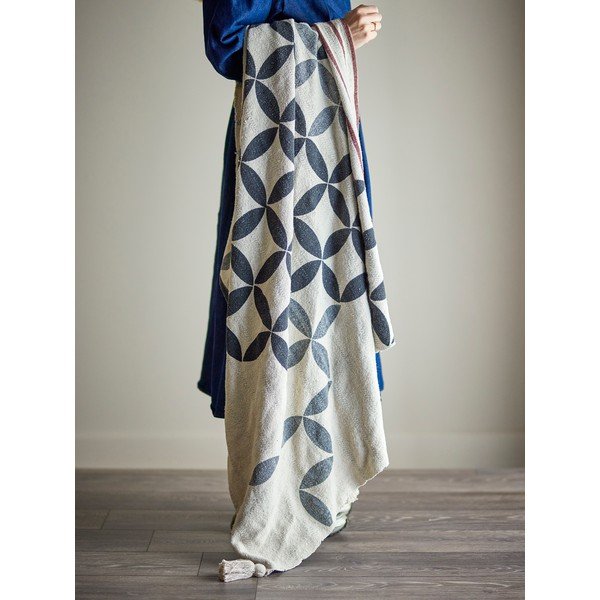 Deka od mješavine pamuka 130x155 cm Forma – Bloomingville-image-1