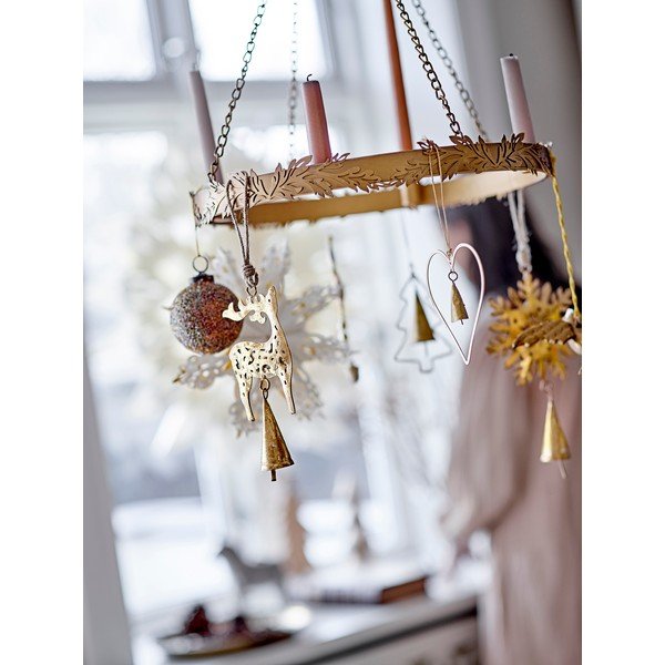 Stakleni ukrasi za božićno drvce u setu 2 kom Loha – Bloomingville-image-2