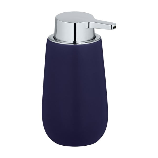 Tamnoplavi keramički dozator za sapun Wenko Badi-image-1