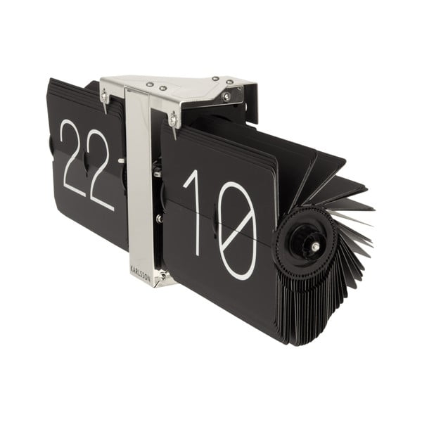 Crna sat Karlsson No Case Clock-image-3