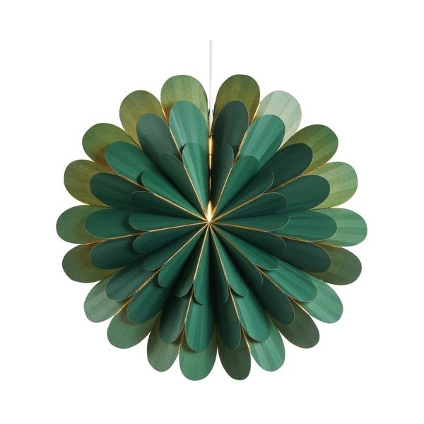 Zeleni svjetlosni ukras s božićnim motivom ø 45 cm Marigold – Markslöjd