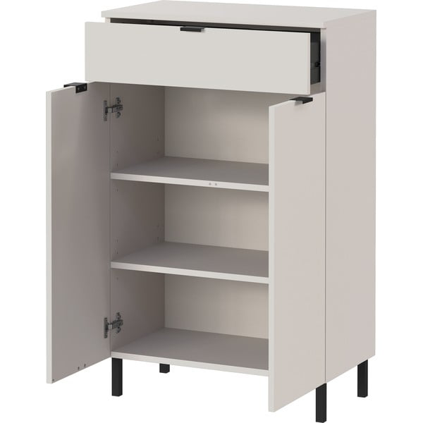 Krem visok kupaonski ormarić 60x97 cm Arcena – Germania-image-3