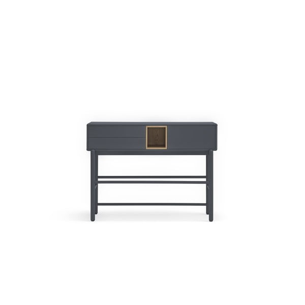 Tamno sivi konzolni stol 35x120 cm Corvo - Teulat