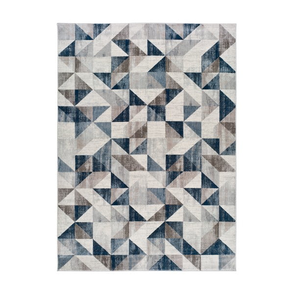 Sivo-plavi tepih Universal Babek Mini, 133 x 195 cm