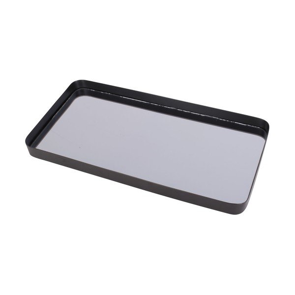 Crni pladanj s ogledalom PT LIVING Rectangle, širine 20 cm-image-2