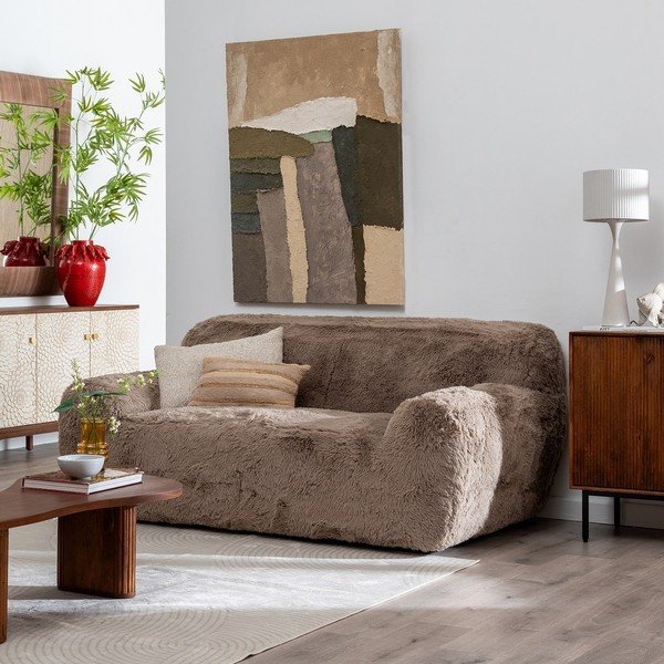 Smeđa sofa 185 cm Teddy – Ixia-image-4
