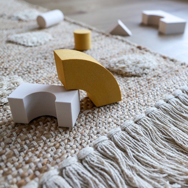 Ručno rađen tepih od mješavine jute i pamuka Nattiot Nop, 100 x 150 cm-image-4